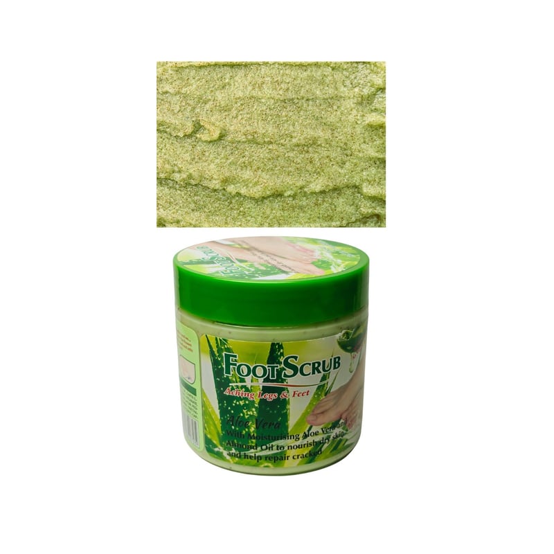 EXFOLIANTE PIES WOKALI DE ALORE VERA X 2 UNIDADES - 2