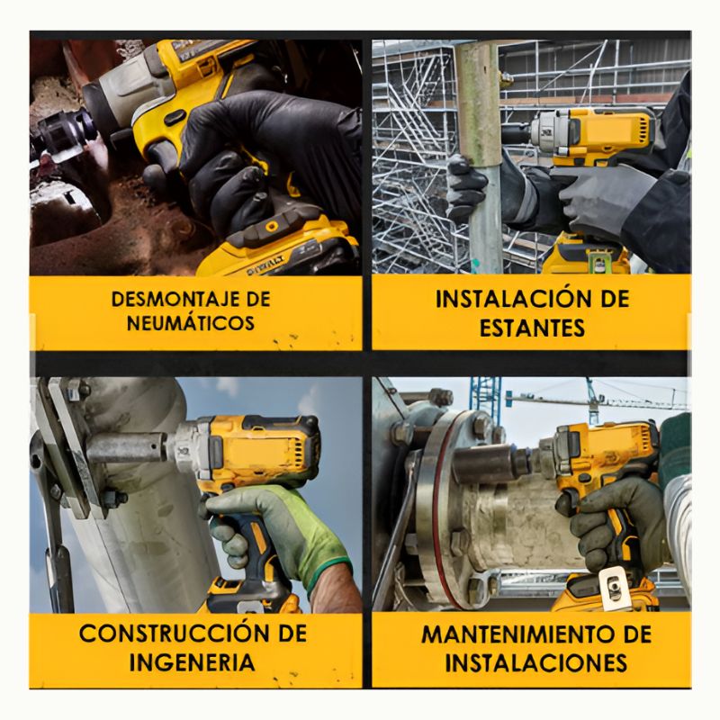LLAVE IMPACTO 2 EN 1 CON BATERÍAS DE 48V - 2