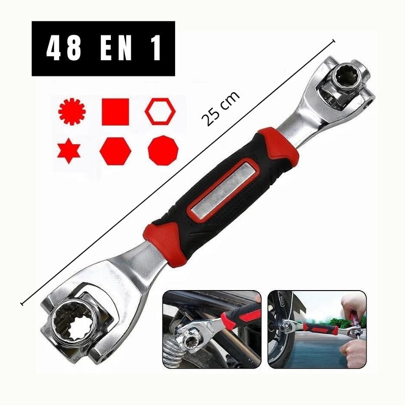 LLAVES ACERO 48 EN 1 UNIVERSAL WRENCH - 3