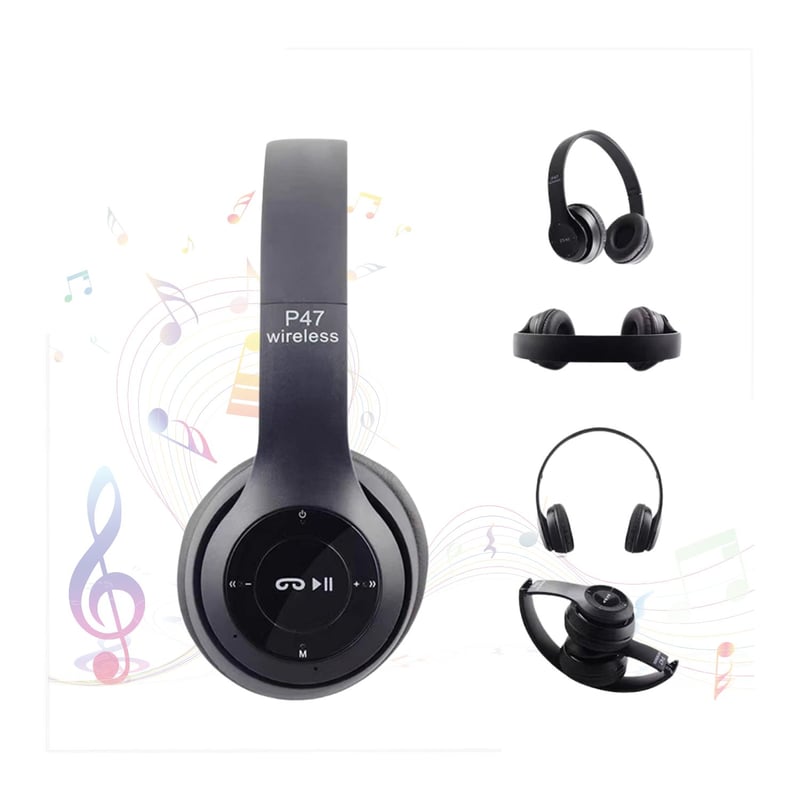 AUDÍFONOS P47 INALÁMBRICO BLUETOOTH - 2