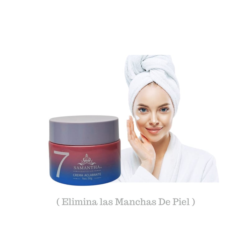 CREMA FACIAL CORPORAL ACLARADOR LA LINEA SAMANTHA 50 ML - 3