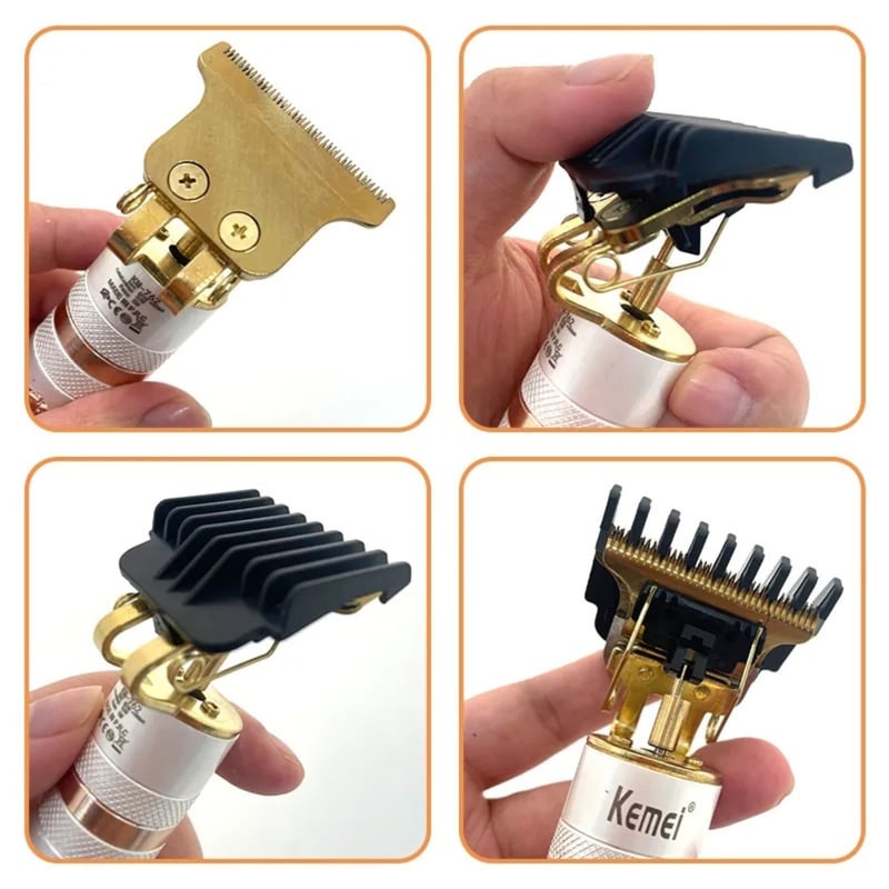 MÁQUINA TRIMMER KEMEI CORTADOR DE PELO Y BARBA - 3