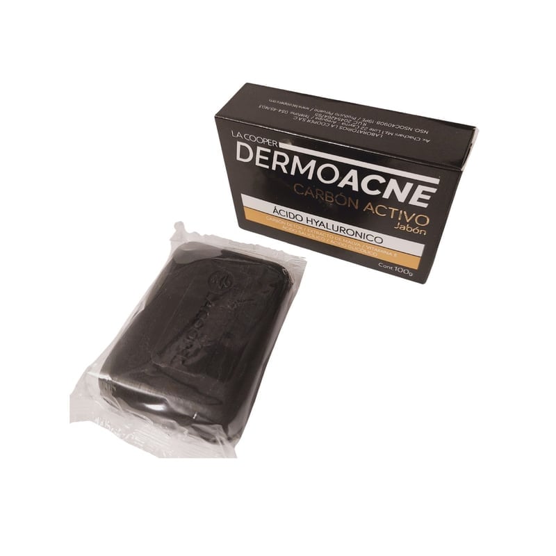 JABON CARBON ACTIVO DERMOACNE - 1