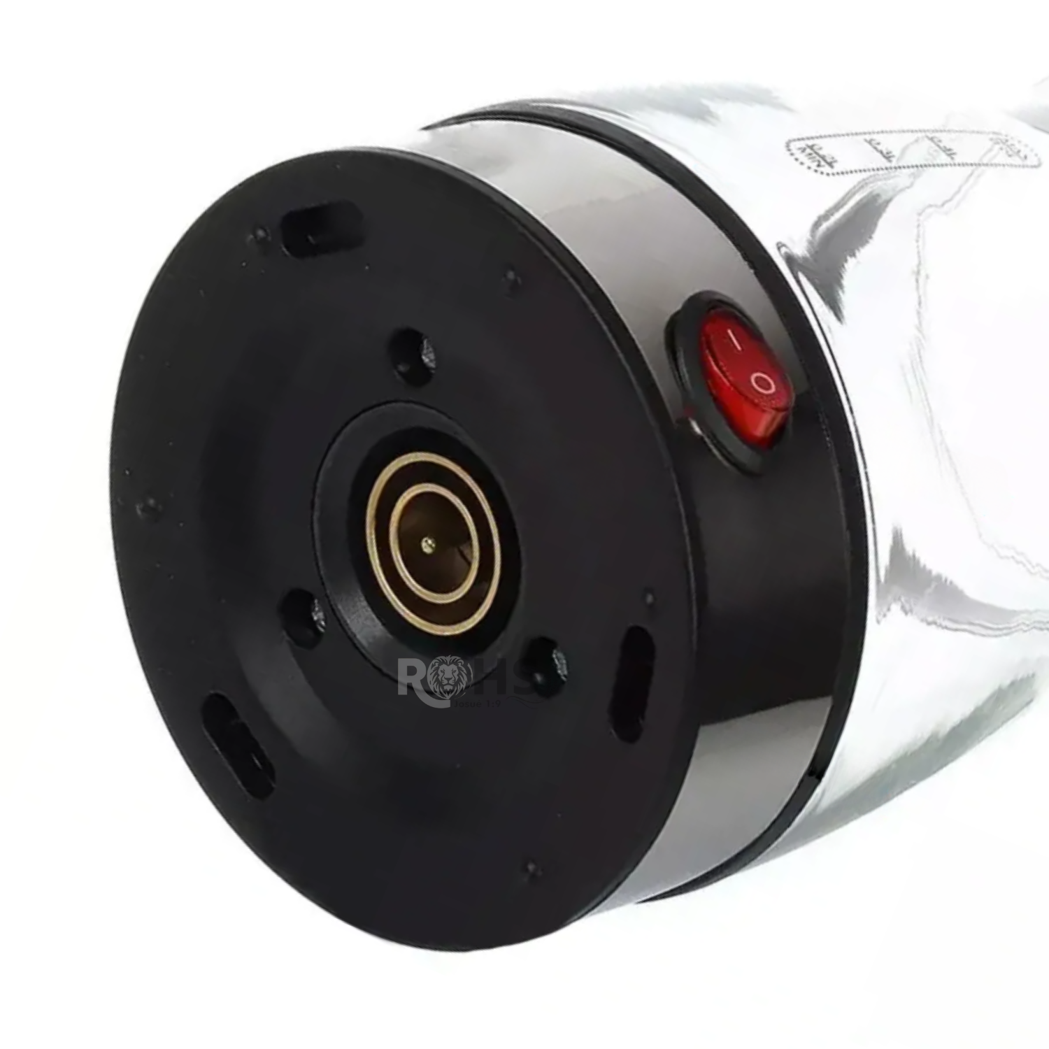 CAFETERA ELÉCTRICA RAF R.125 DE VIDRIO 600-650W CON BASE CALENTADORA NEGRA - 3