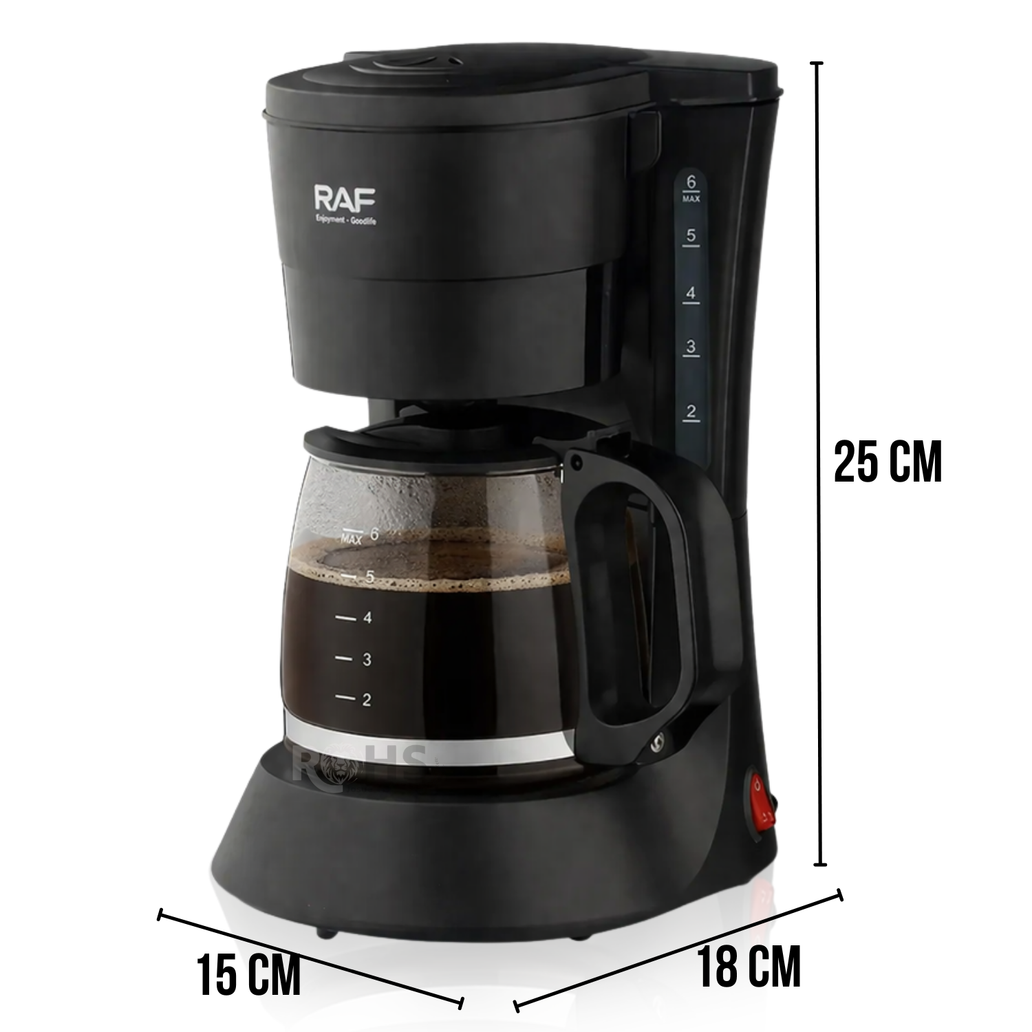 CAFETERA ELÉCTRICA MODELO RAF R100 - 4