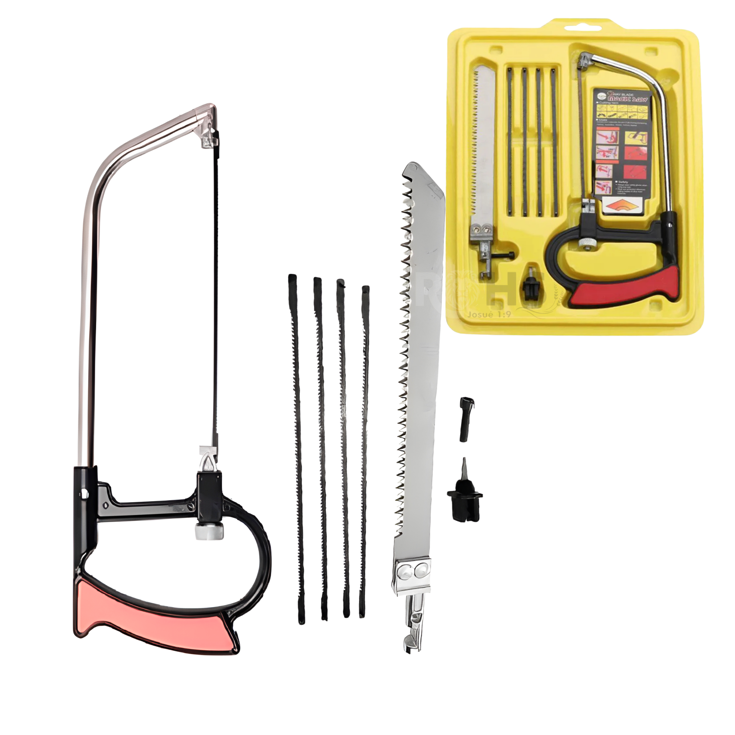 MINI SIERRA MULTIFUNCIONAL MANUAL CON SEGUETA Y HOJAS INTERCAMBIABLES - 2