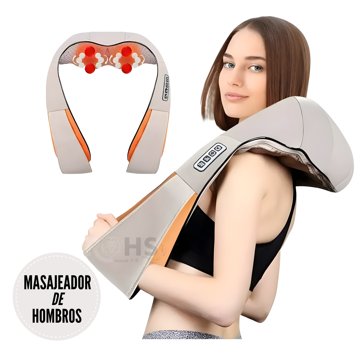 MASAJEADOR ELÉCTRICO DE HOMBROS - 1