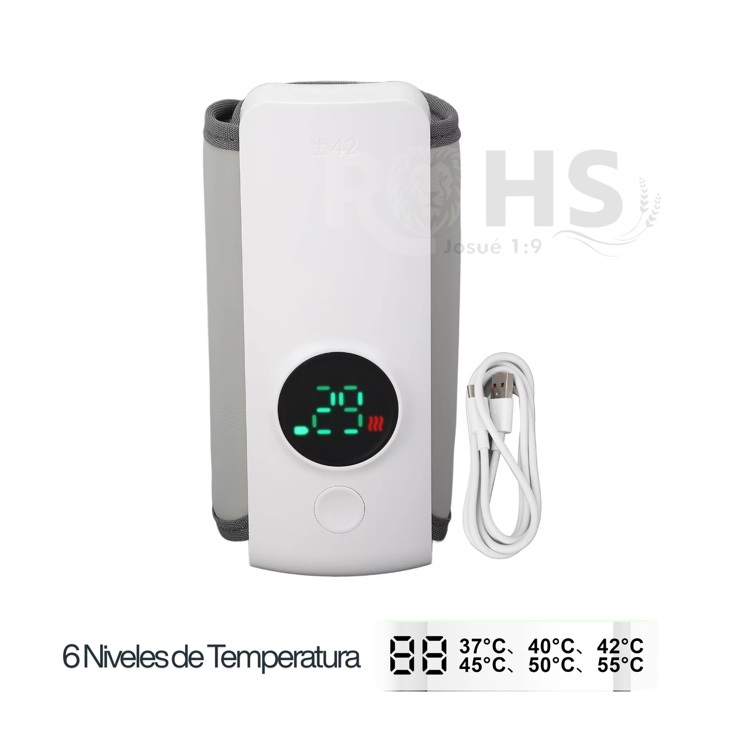 CALENTADOR DE LECHE PARA BEBÉ CON TEMPERATURA AJUSTABLE DE 6 NIVELES - 1