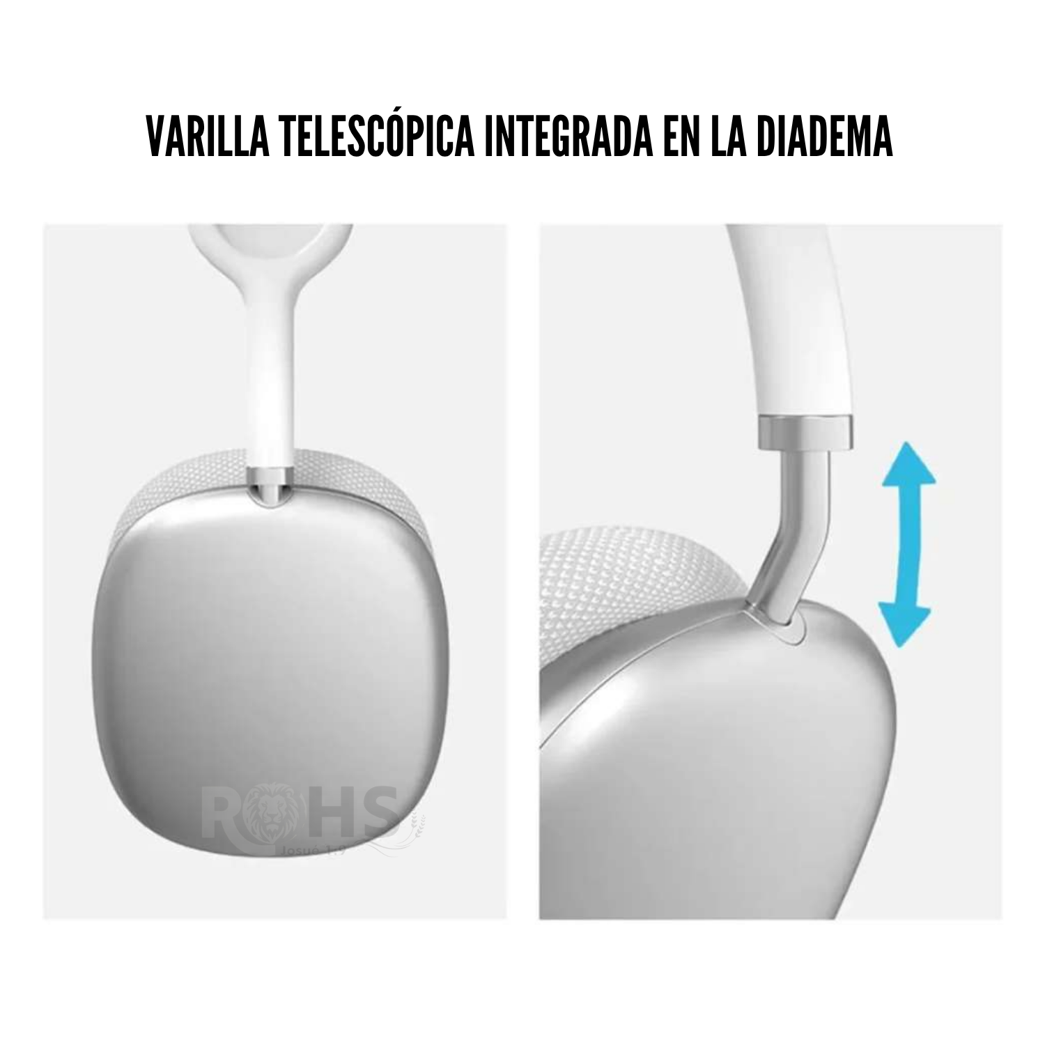 Audífonos Bluetooth Inalámbricos P9 Con Micrófono Blanco - 5