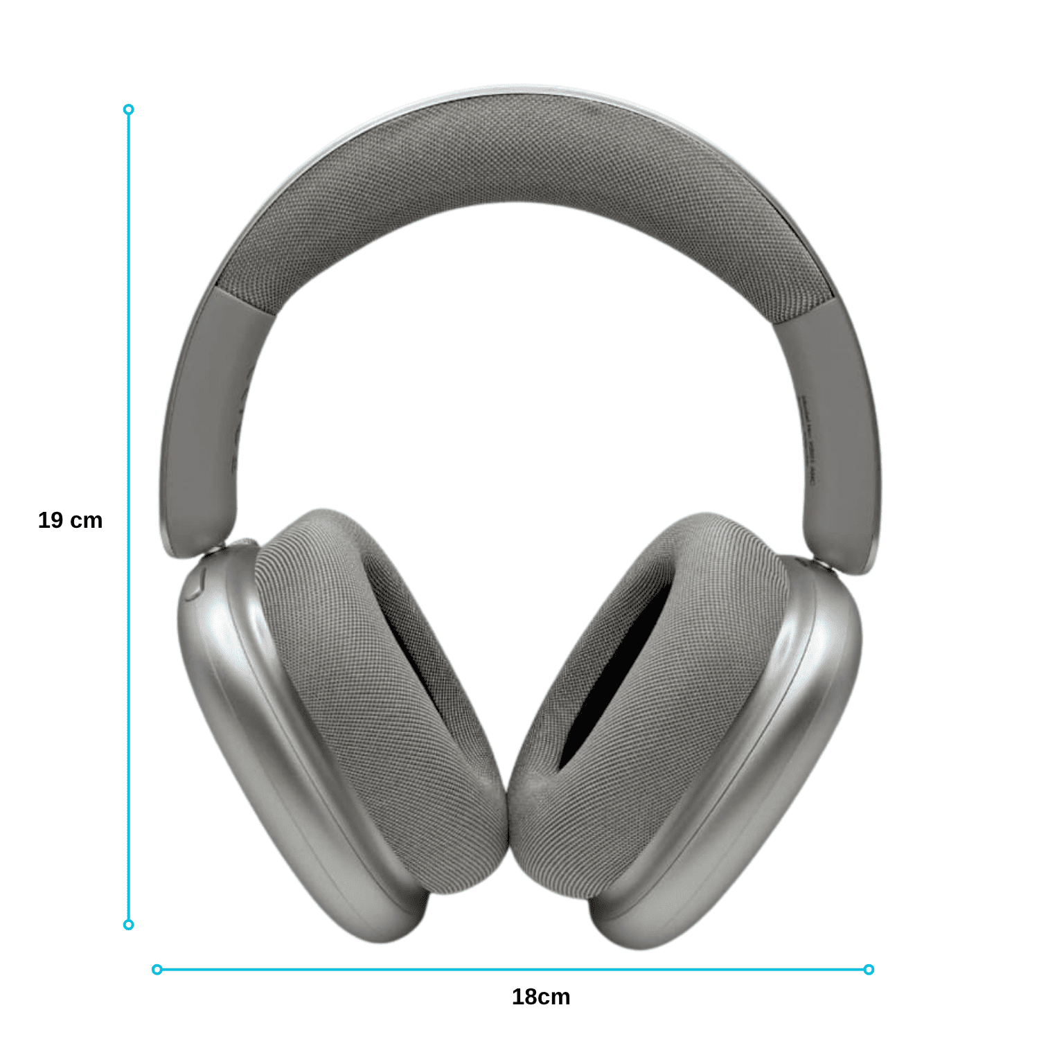 HEADPHONES BLUETOOTH INALÁMBRICOS KIMISO K601 ANC CON CANCELACIÓN DE RUIDO SONIDO PURE BASS BLANCO - 2
