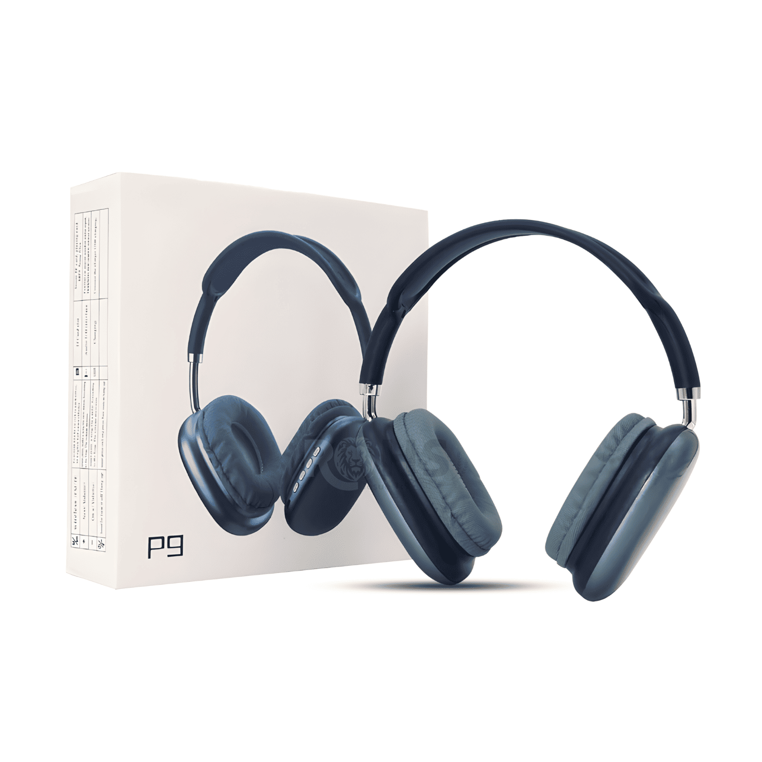 Audífonos Bluetooth Inalámbricos P9 Con Micrófono Azul - 1