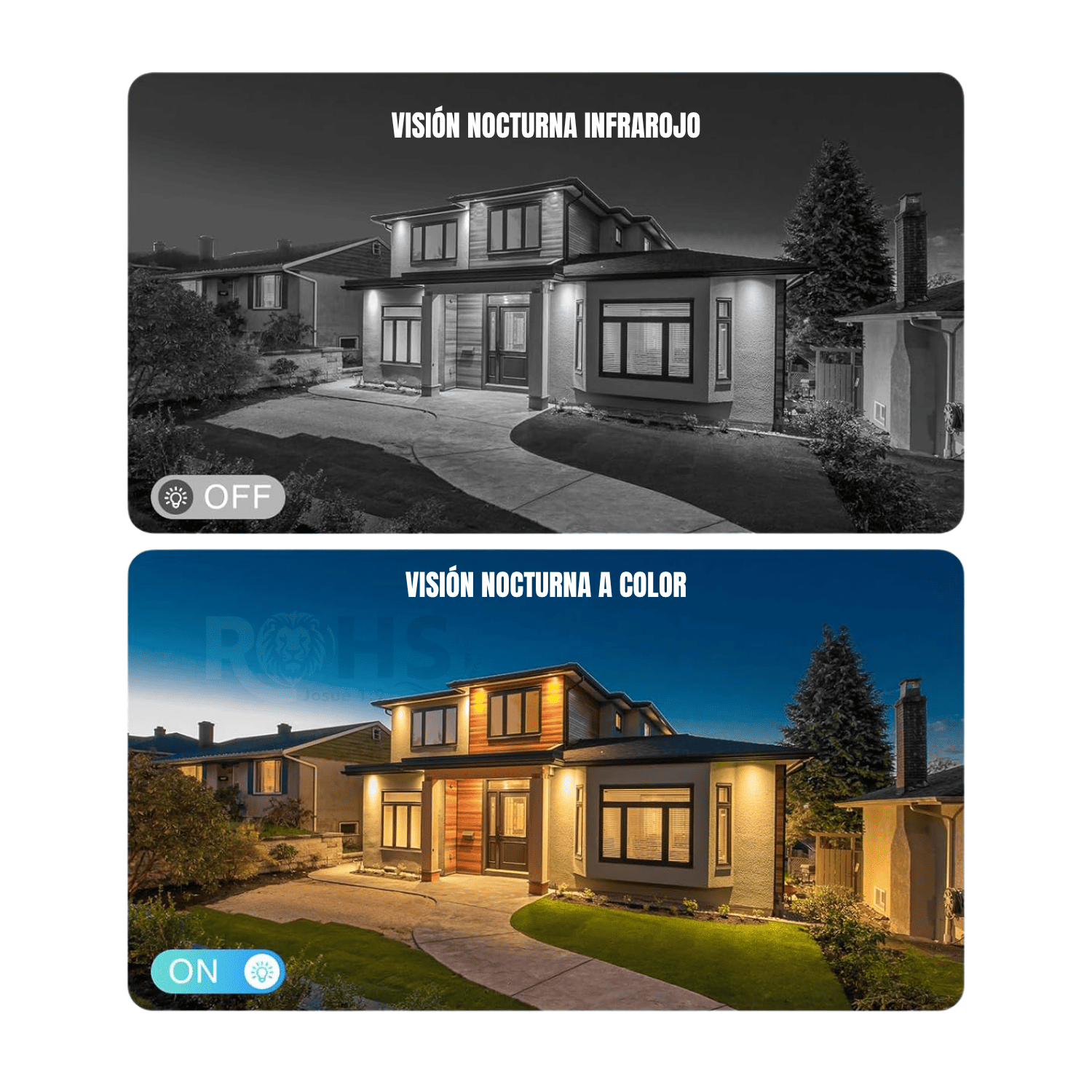 CÁMARA DE SEGURIDAD WIFI EXTERIOR 3 LENTES CON ZOOM 8X Y MONITOREO REMOTO 360° - 4