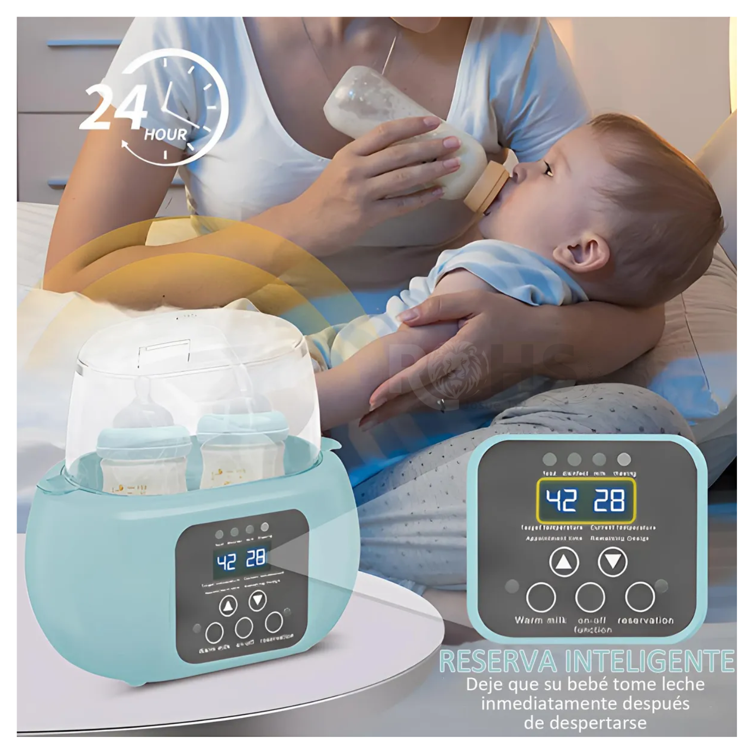 CALENTADOR MULTIFUNCIONAL PARA BEBÉS – RÁPIDO Y SEGURO - 3