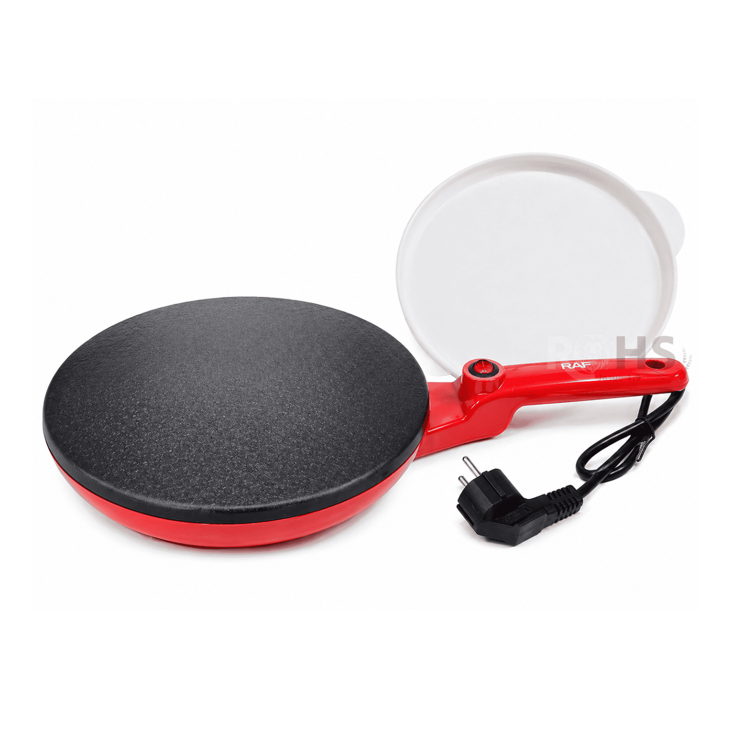 CREPERA ELÉCTRICA RAF 800W ANTIADHERENTE 24CM PANQUEQUES CON CONTROL DE TEMPERATURA - 2