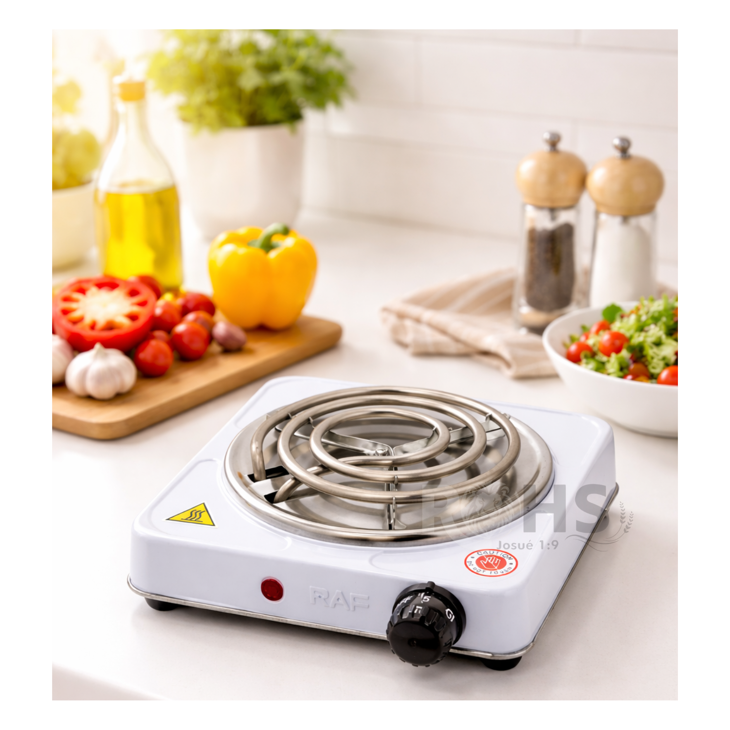 COCINA ELÉCTRICA PORTÁTIL DE FÁCIL USO - IDEAL PARA TODO LUGAR - 2
