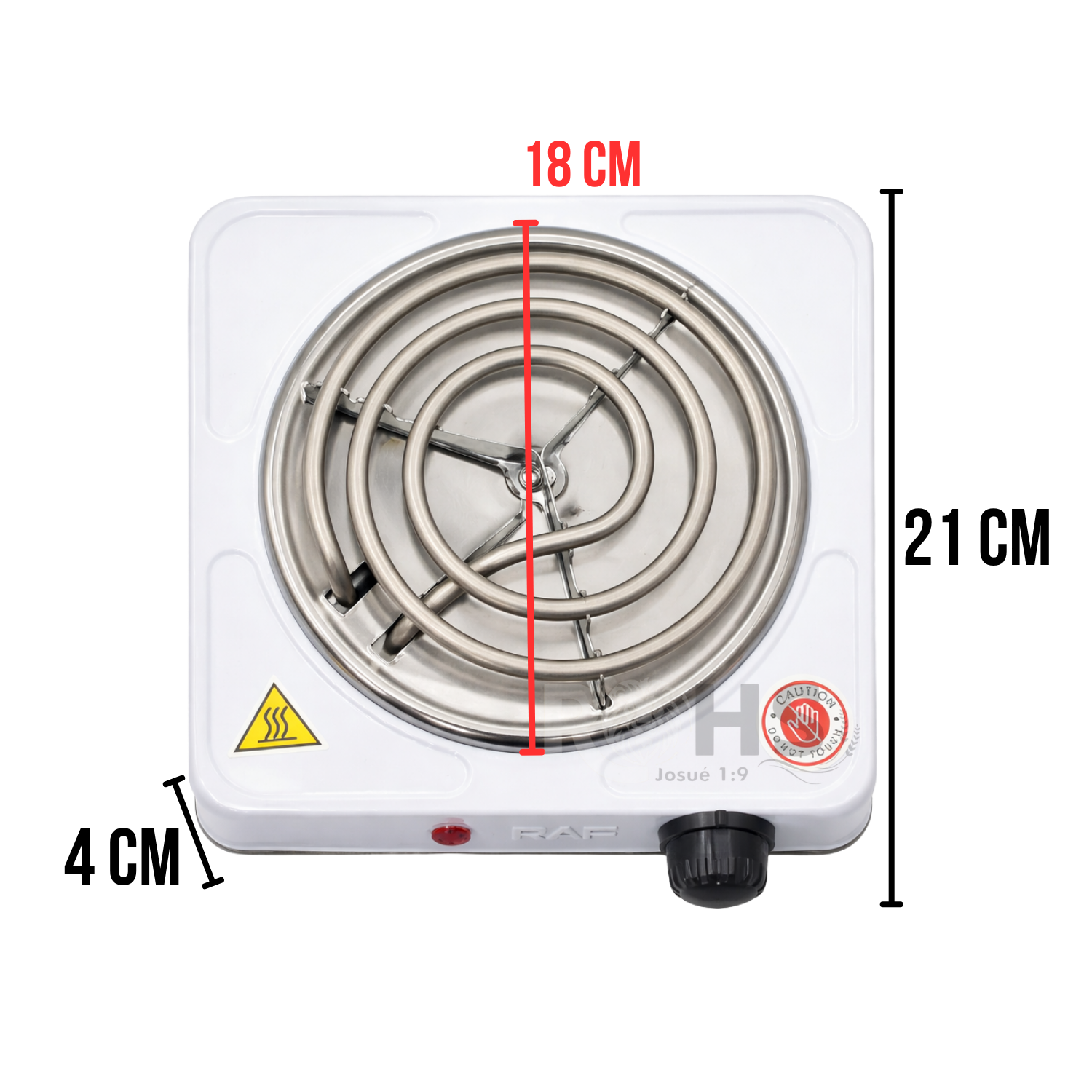 COCINA ELÉCTRICA PORTÁTIL DE FÁCIL USO - IDEAL PARA TODO LUGAR - 3