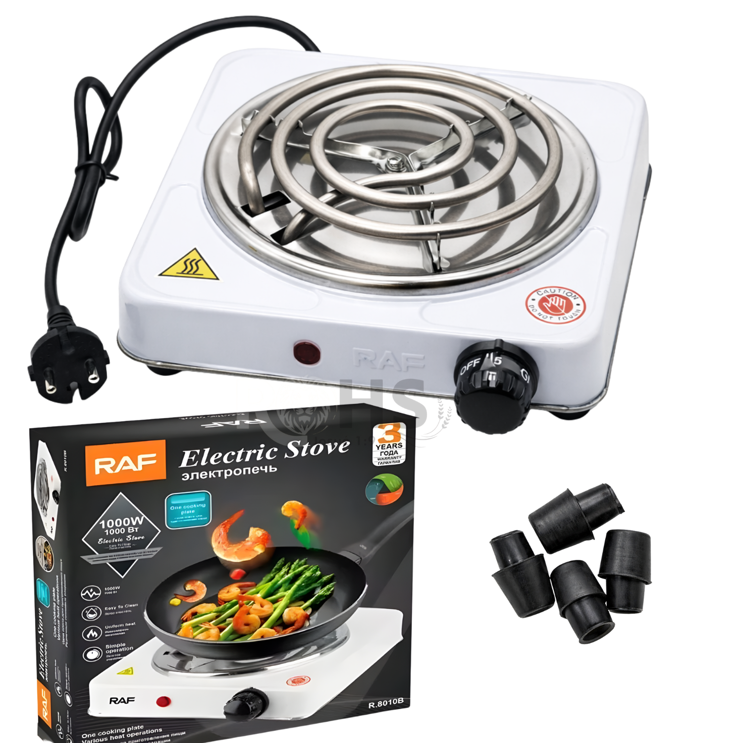 COCINA ELÉCTRICA PORTÁTIL DE FÁCIL USO - IDEAL PARA TODO LUGAR - 6