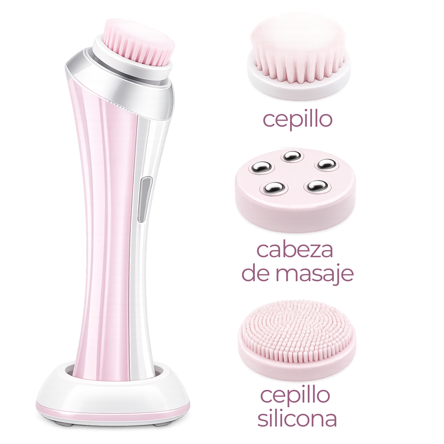 CEPILLO LIMPIADOR FACIAL ELÉCTRICO - 2