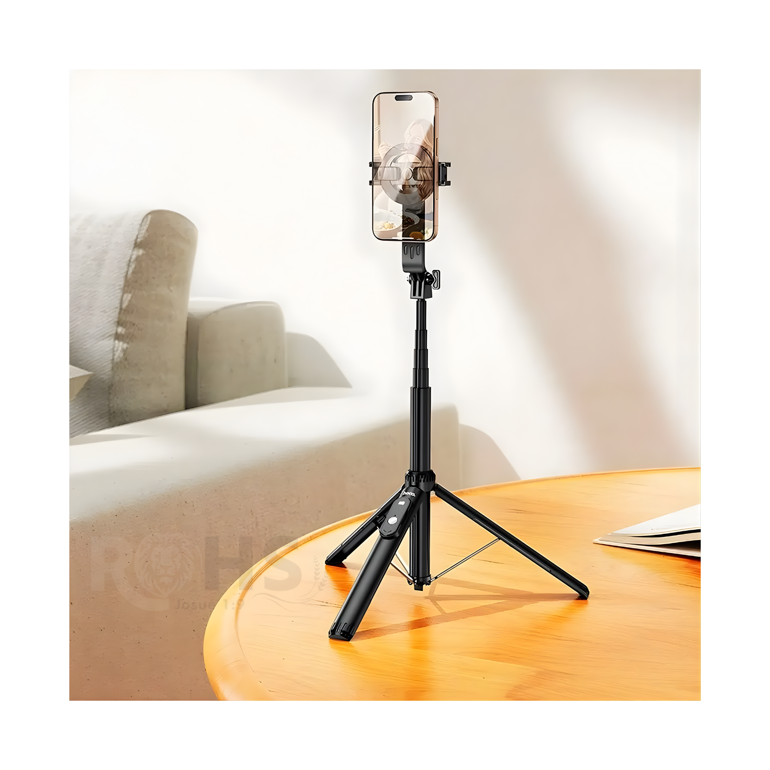 TRÍPODE CON SENSOR DE MOVIMIENTO Y ROTACIÓN 360° - 5