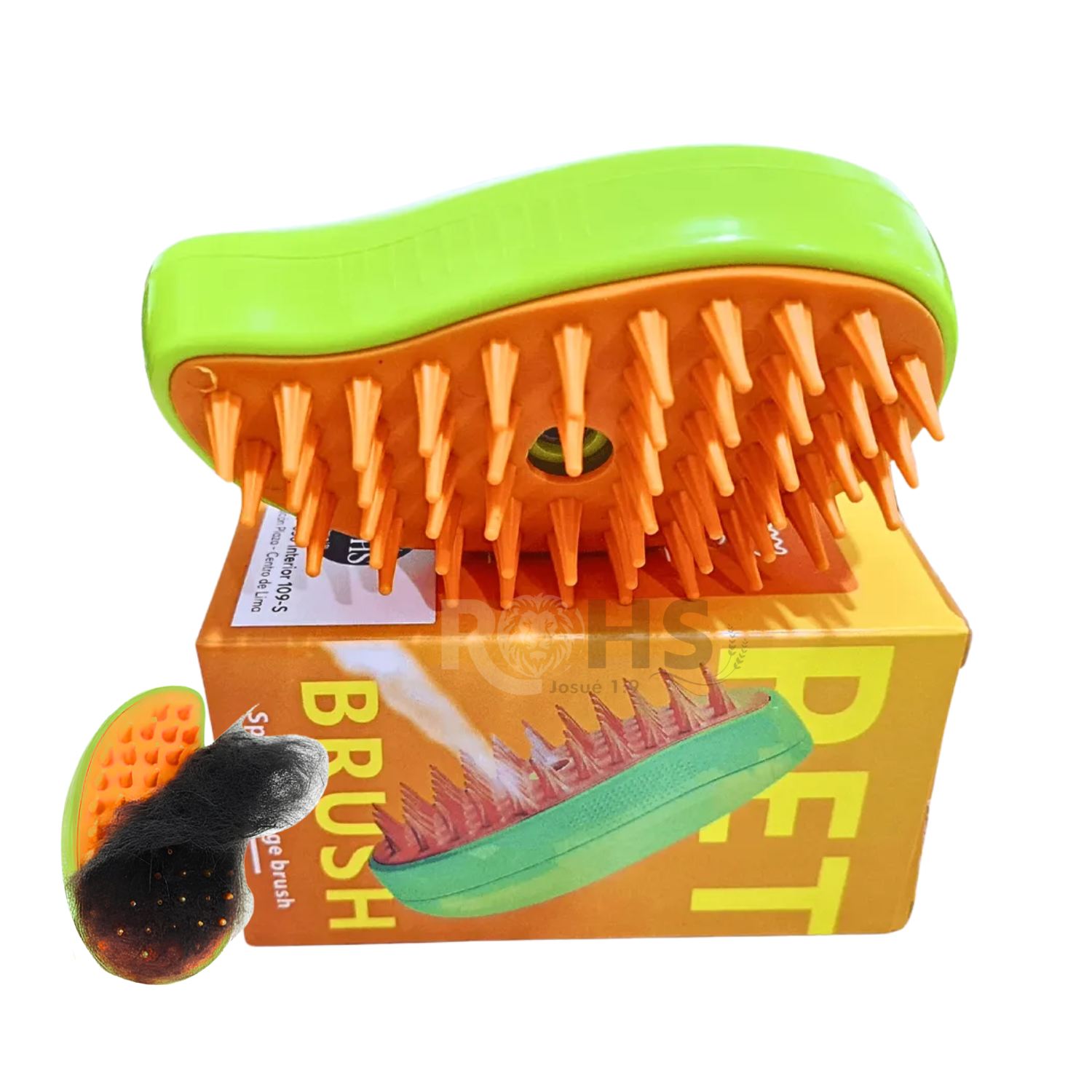 CEPILLO A VAPOR PARA MASCOTAS – PELAJE SUAVE Y BRILLANTE - 4