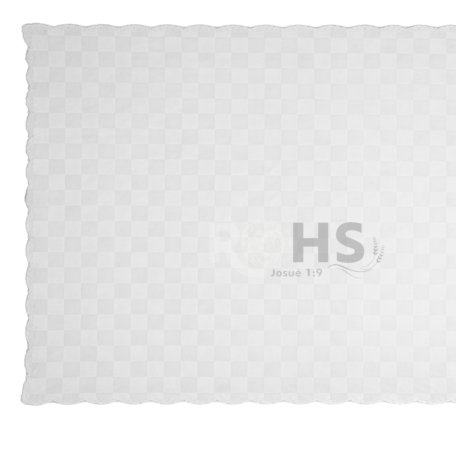 MANTEL DE MESA BLANCO 140 X 220 CM DECORATIVO PARA COMEDOR Y REUNIONES - 2