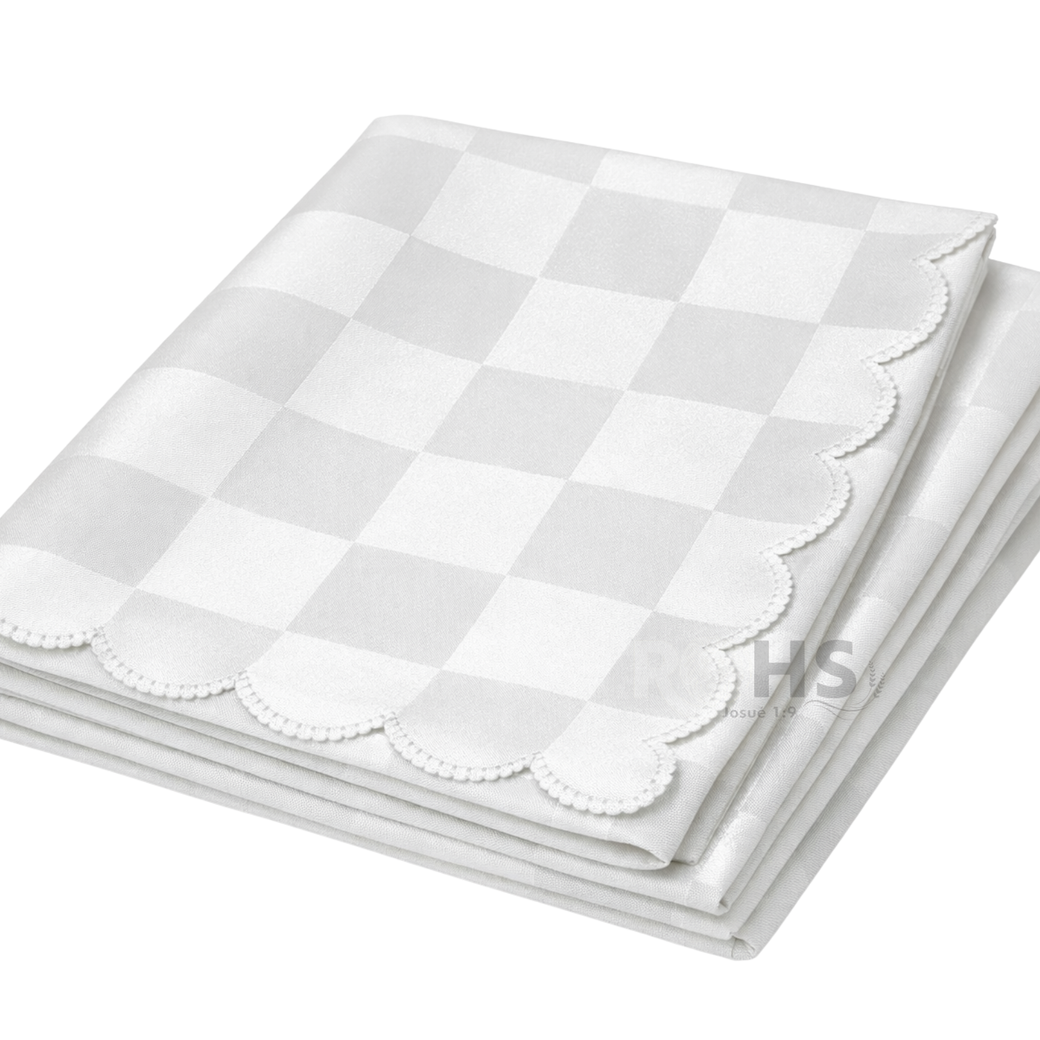 MANTEL RECTANGULAR BLANCO 140 X 220 CM PARA COMEDOR - ELEGANCIA PARA TU MESA - 2