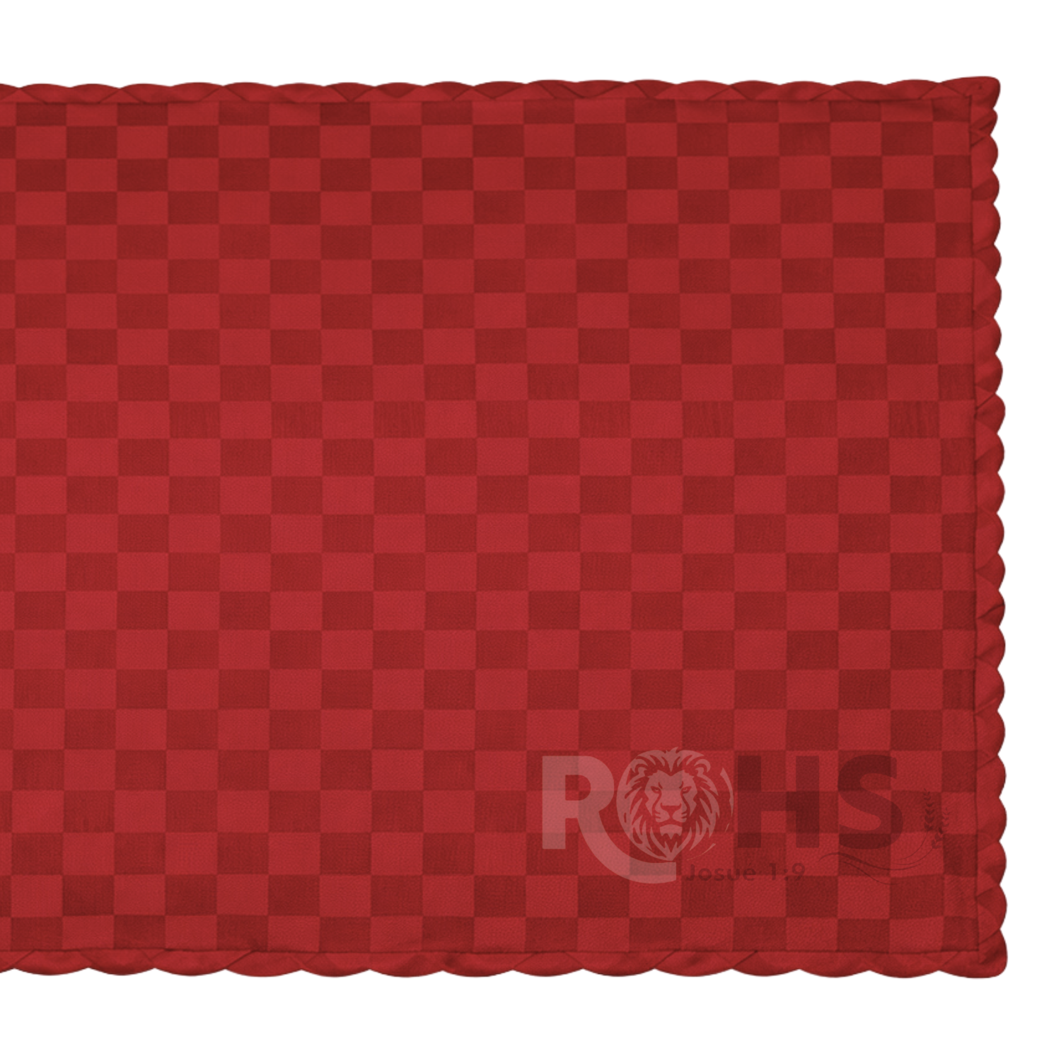 MANTEL RECTANGULAR ROJO 140 X 220 CM PARA COMEDOR - ELEGANCIA PARA TU MESA - 3