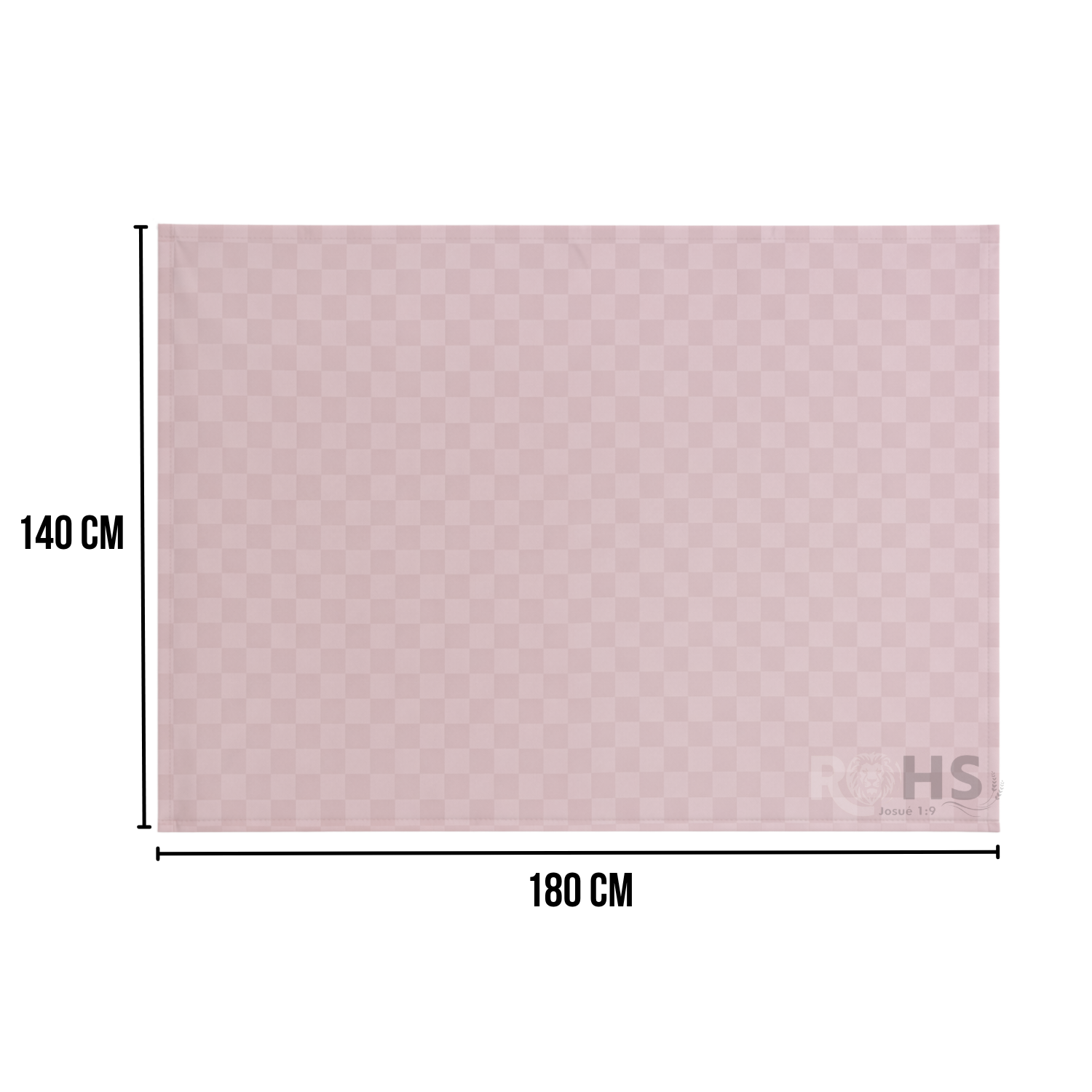 MANTEL DE MESA ROSA 140 X 180 CM PARA COMEDOR - ELEGANCIA PARA TU MESA - 3