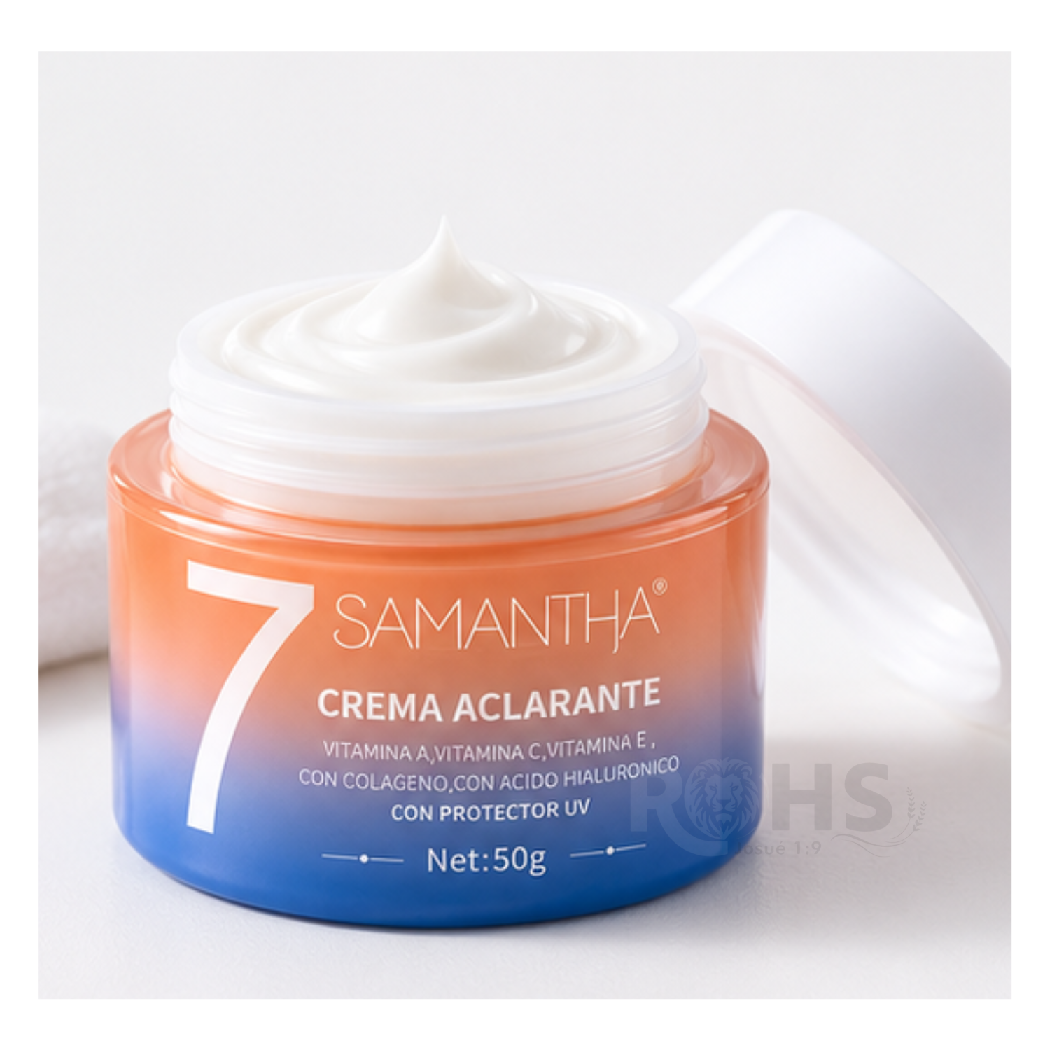 CREMA ACLARADORA FACIAL Y CORPORAL LÍNEA SAMANTHA 50 ML - 6