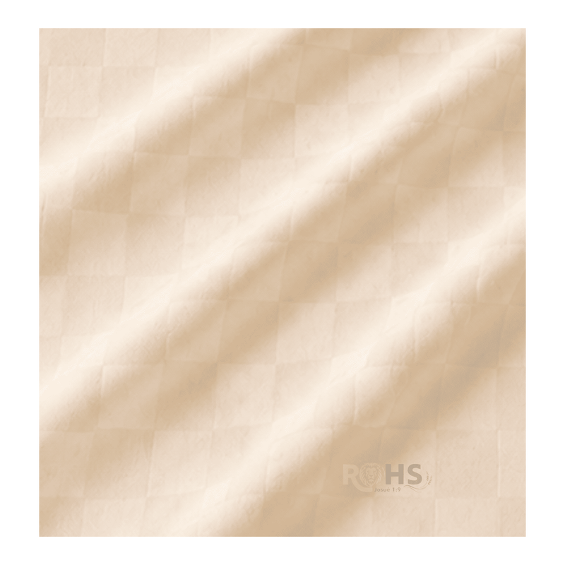 MANTEL RECTANGULAR DE POLIÉSTER HUESO 140X220 CM PARA MESA COMEDOR - 6