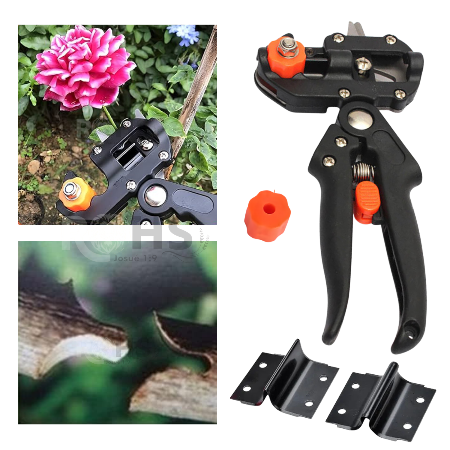 TIJERAS DE INJERTO PARA JARDINERÍA - CORTE PRECISO - 2