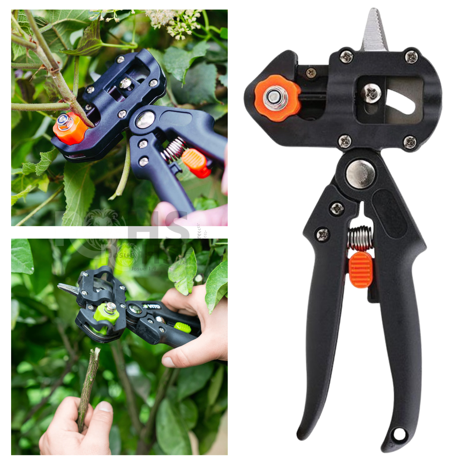 TIJERAS DE PODA E INJERTO PARA JARDINERÍA - 1