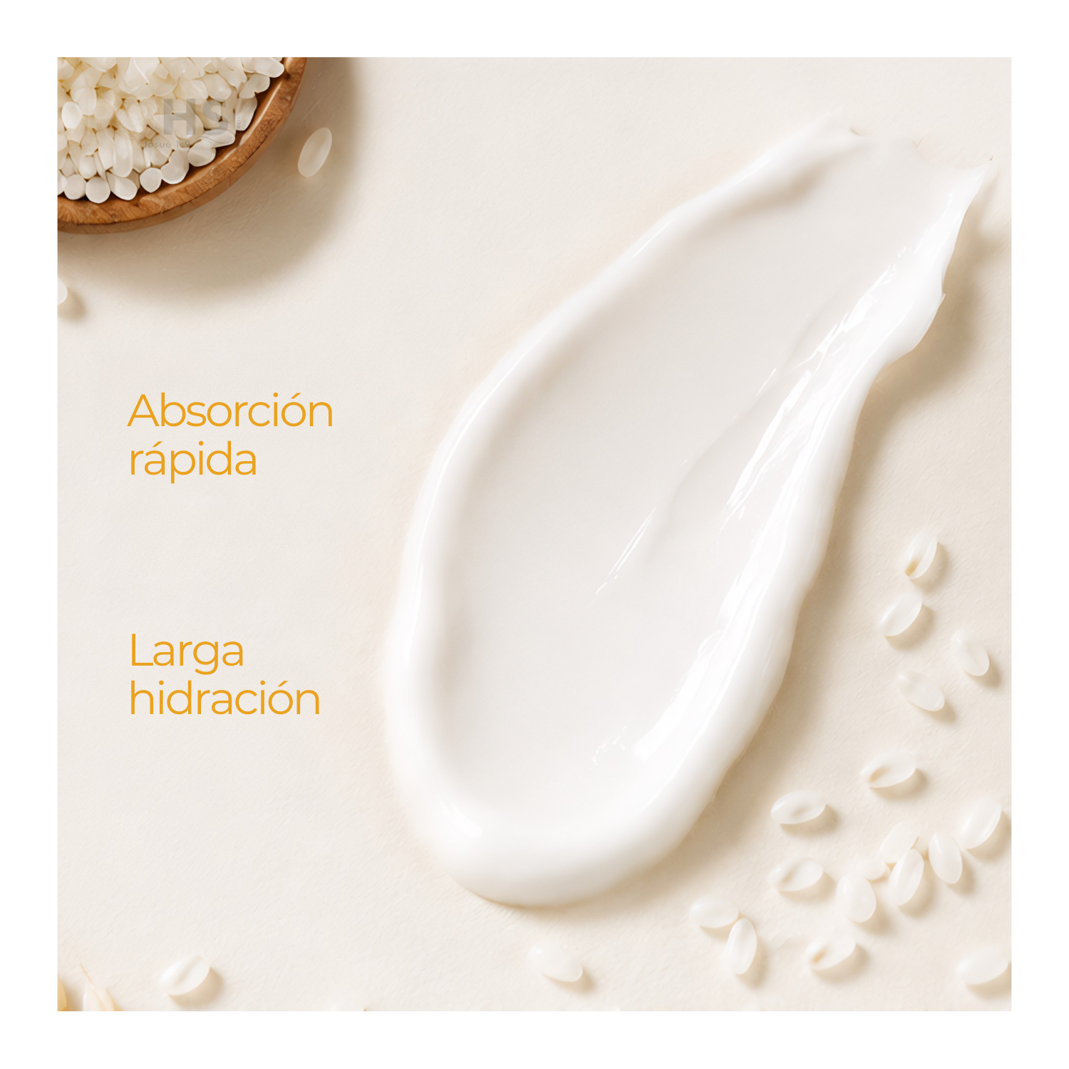CREMA HIDRATANTE FACIAL CON EXTRACTO DE ARROZ - SUAVIDAD TOTAL - 2