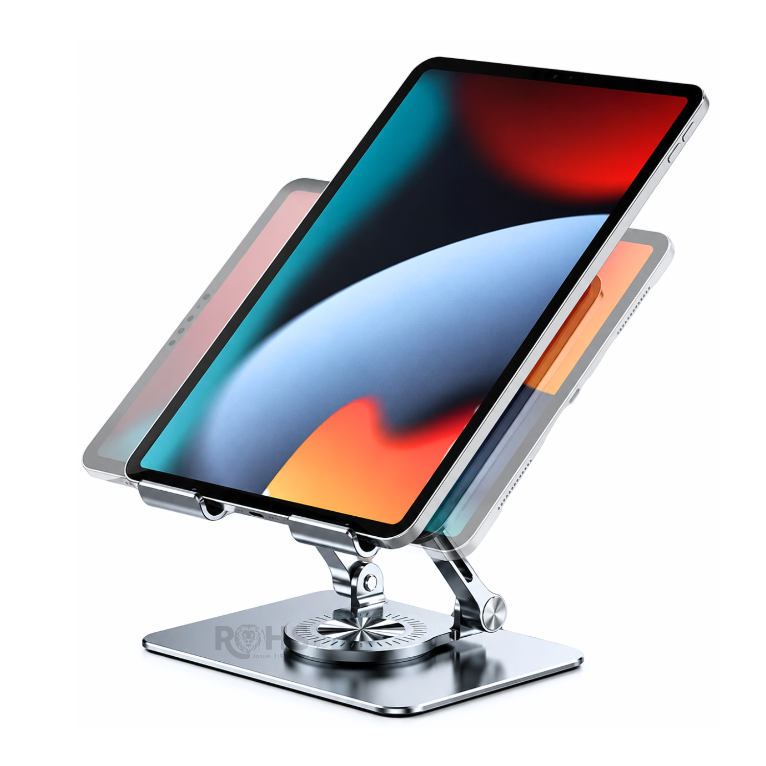 SOPORTE PREMIUM BAIHUO PARA TABLET Y CELULAR CON BASE GIRATORIA 360° - 3