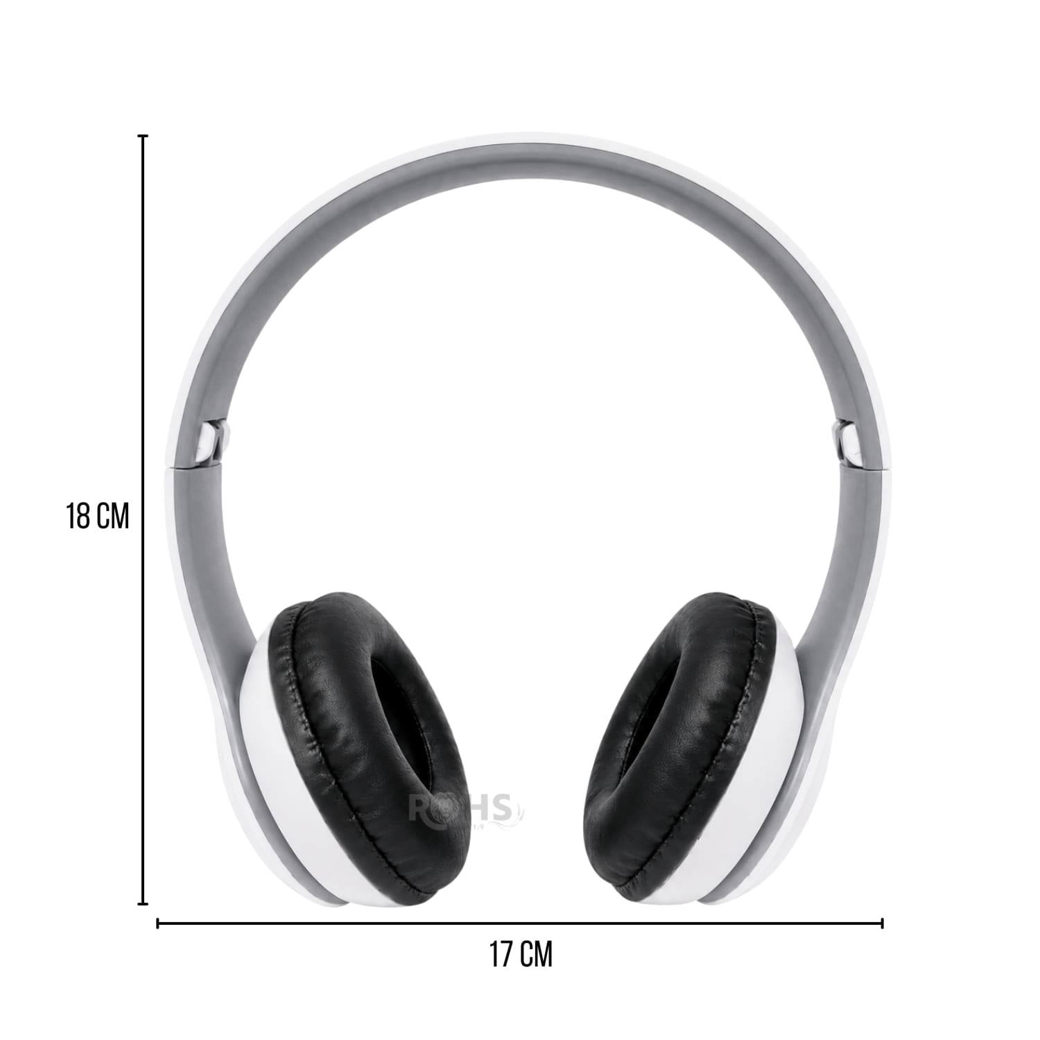 AUDÍFONOS BLUETOOTH P47 PLEGABLES RECARGABLES COLOR BLANCO CON MICRÓFONO INTEGRADO - 3