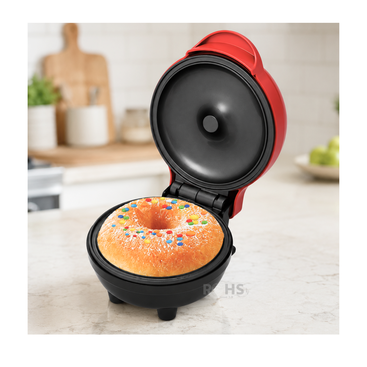 MÁQUINA ELÉCTRICA PARA DONAS RAF R.2504 ROJA 500W - COMPACTA Y PRÁCTICA - 5
