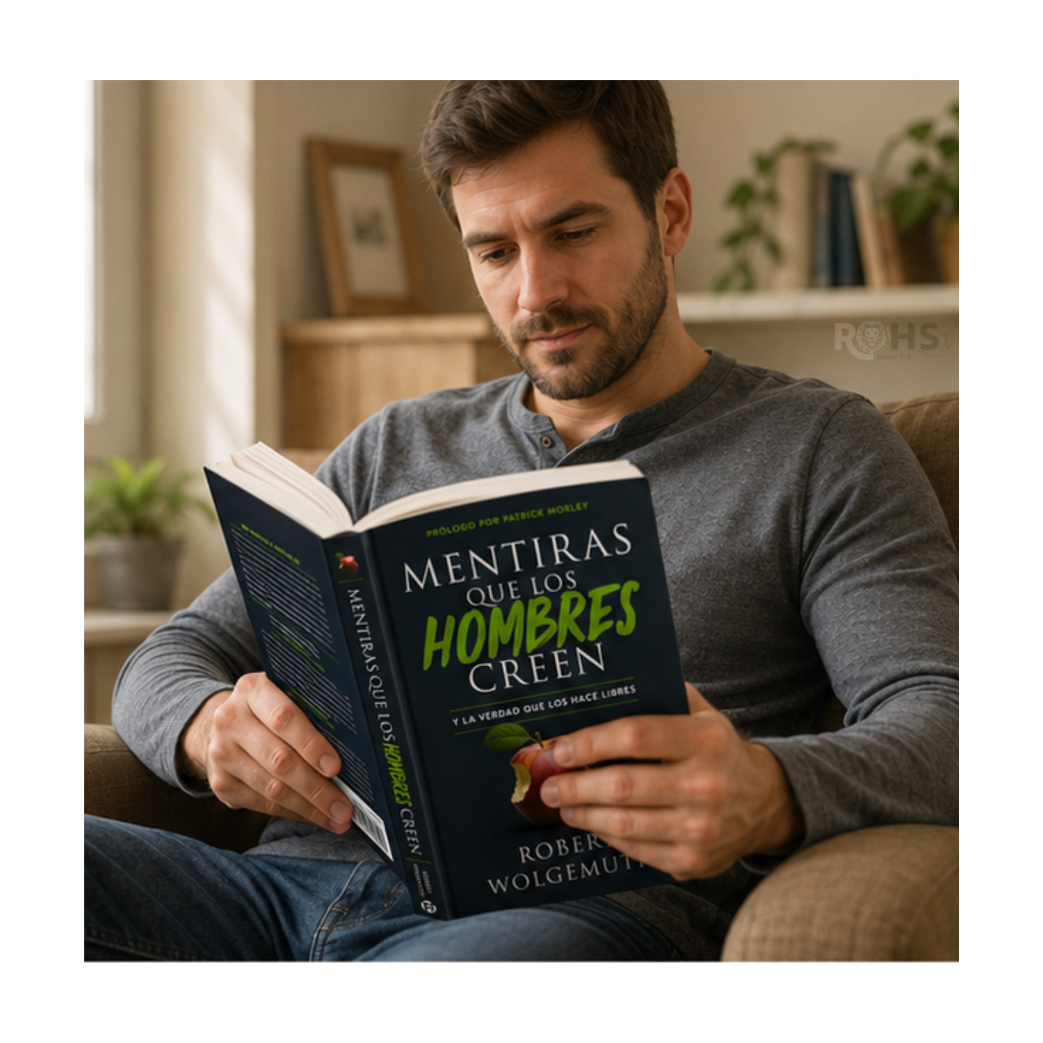 LIBRO MENTIRAS QUE LOS HOMBRES CREEN Y LA VERDAD QUE LOS HACE LIBRES - ROBERT WOLGEMUTH - 2
