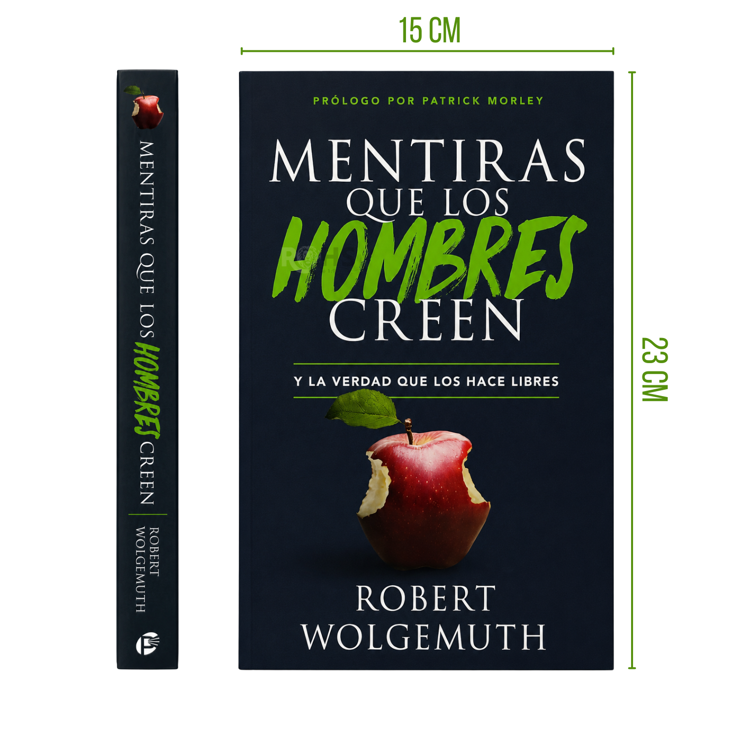 LIBRO MENTIRAS QUE LOS HOMBRES CREEN Y LA VERDAD QUE LOS HACE LIBRES - ROBERT WOLGEMUTH - 3