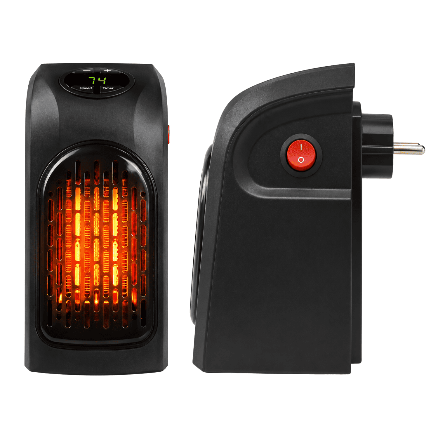 CALENTADOR ELÉCTRICO WARM AIR BLOWER 400W CON CONTROL REMOTO Y TEMPORIZADOR DIGITAL - 8