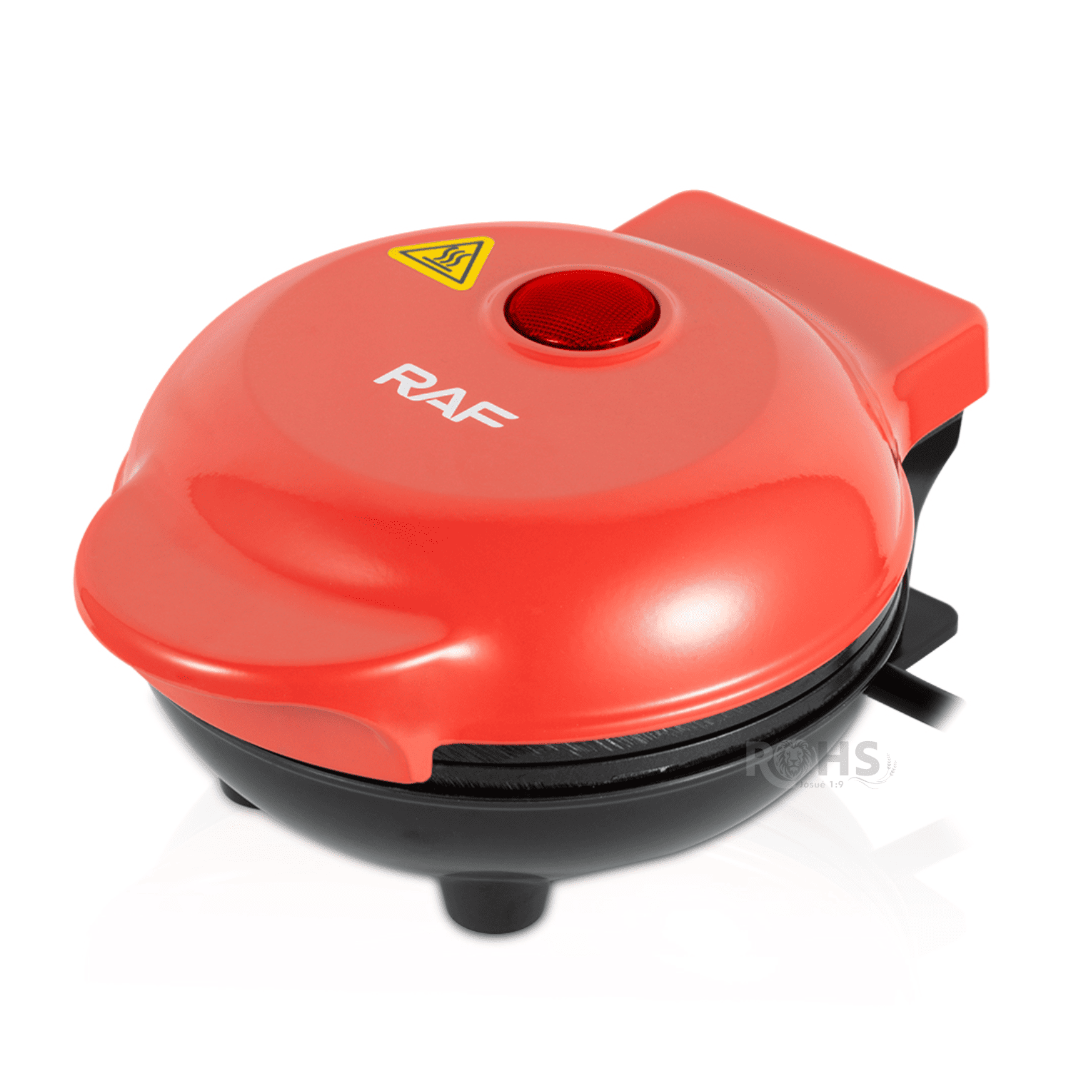 WAFFLERA ELÉCTRICA CON FORMA DE CORAZÓN RAF R.2220 CON PLACAS ANTIADHERENTES - 3