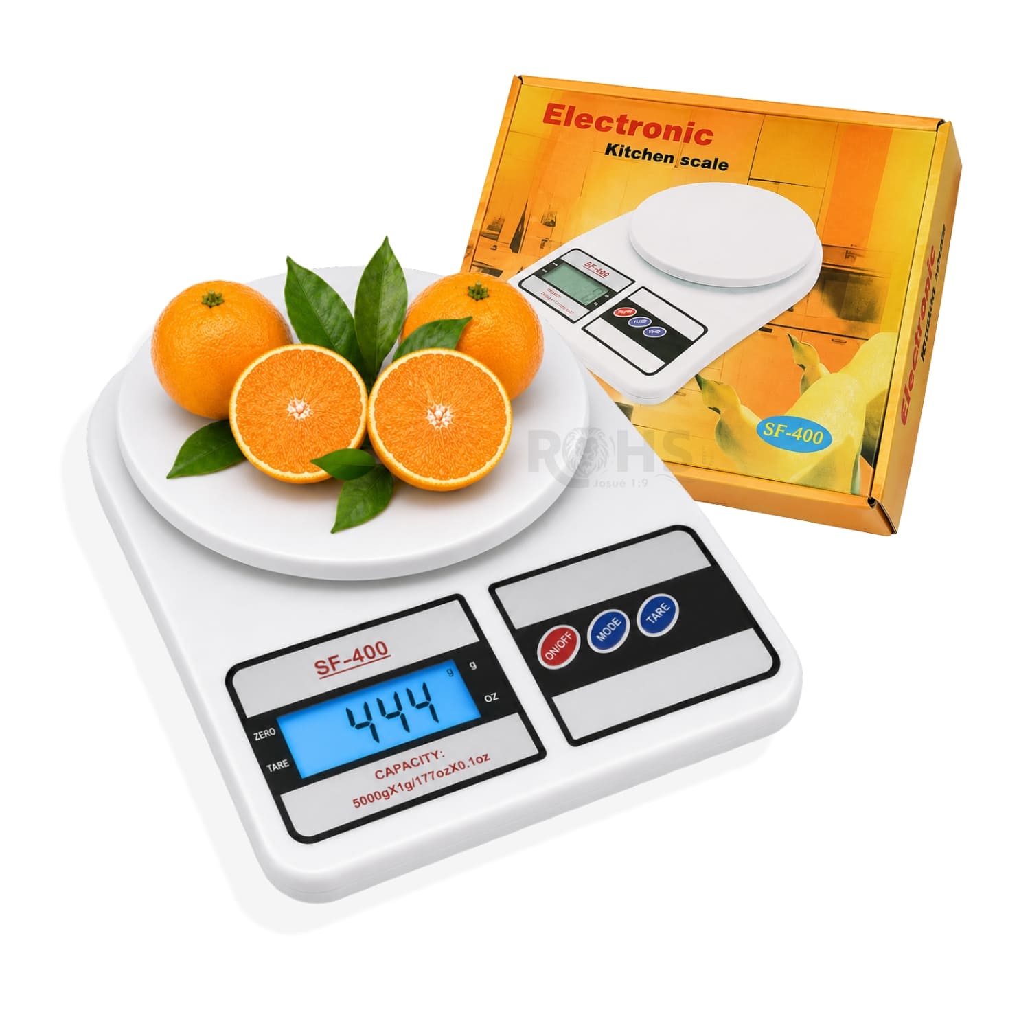 DÚO BALANZA DIGITAL DE COCINA + CUCHARA GRAMERA DIGITAL ROSA CON MEDICIÓN PRECISA - 4