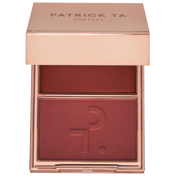 RUBOR EN CREMA Y POLVO TONO SHE KNOWS WHO SHE IS -PATRICK TA - 1