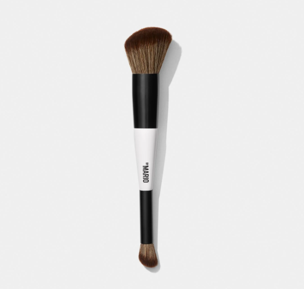 MAKEUP BY MARIO: F1 DUAL-ENDED CONTOUR AND BLUSH BRUSH BROCHA - 1