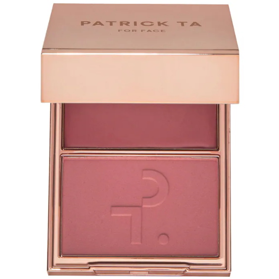 RUBOR EN CREMA Y POLVO TONO SHE GOES TO THE GYM - PATRICK TA - 1
