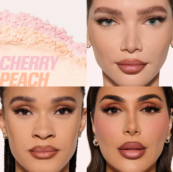 EASY BAKE LOOSE BAKING Y SETTING POWDER CHERRY PEACH - HUDA BEAUTY - 2