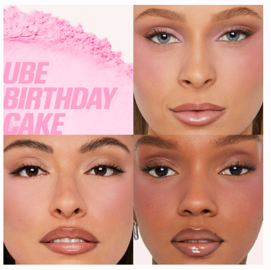 EASY BAKE LOOSE BAKING Y SETTING POWDER TONO UBE BIRHTDAY CAKE - HUDA BEAUTY - 2