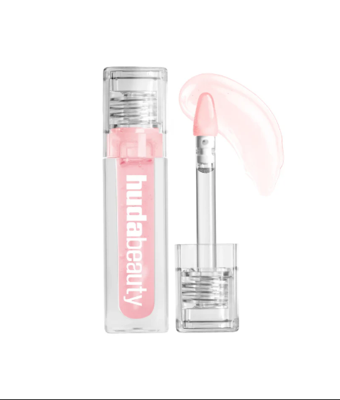 HUDA BEAUTY: JELLY OIL GLOSS TONO PINK LADY - 1
