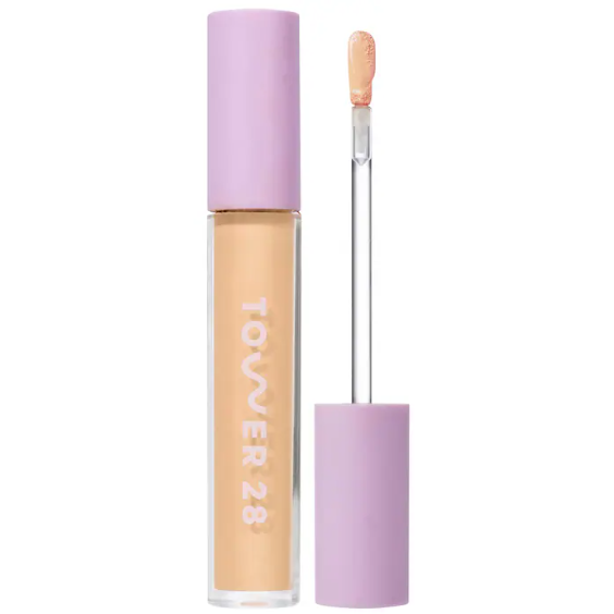 TOWER 28: SWIPE ALL-OVER HYDRATING SERUM CONCEALER WITH 18-HR WEAR TONO 8 LBC - 1
