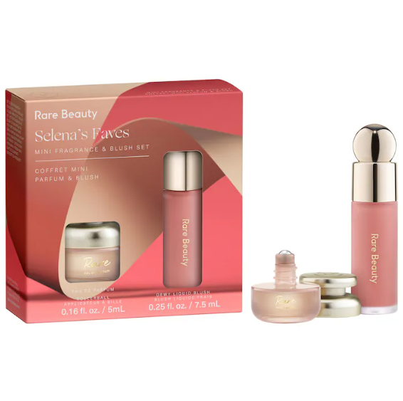 RARE BEAUTY: SELENA'S FAVES MINI FRAGRANCE Y BLUSH SET - 1