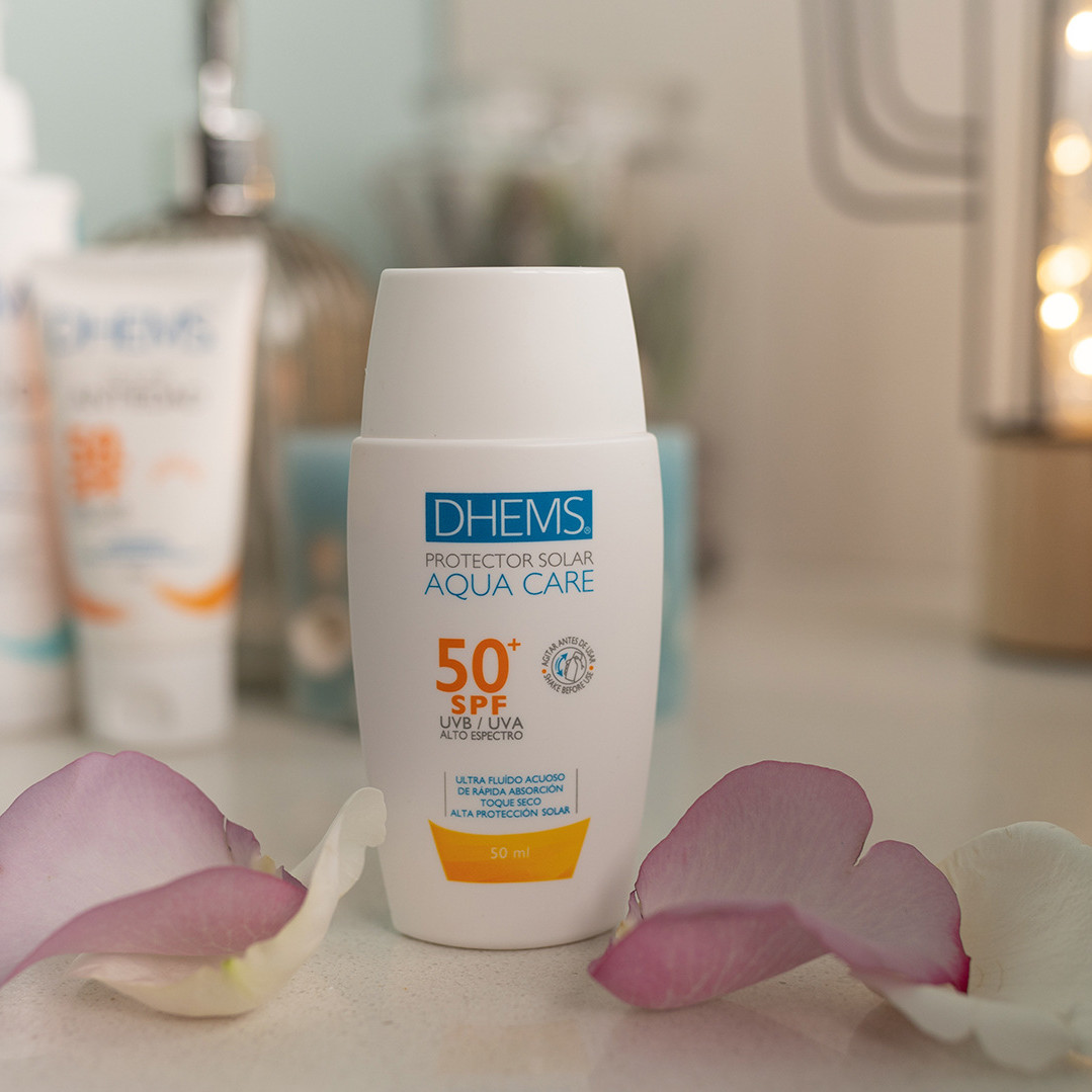 CREMA FACIAL DHEMS SOLAR AQUA CARE 50+ 50 ML - 3
